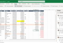 Microsoft добавила возможность отслеживать изменения в web версии документа Excel